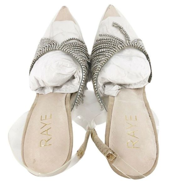 RAYE Glamour Heel in Nude Size 8.5 - Picture 5 of 6